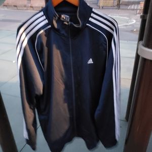 ADIDAS SPORT JACKET XL, WITH Free ADIDAS HOODIE (L)